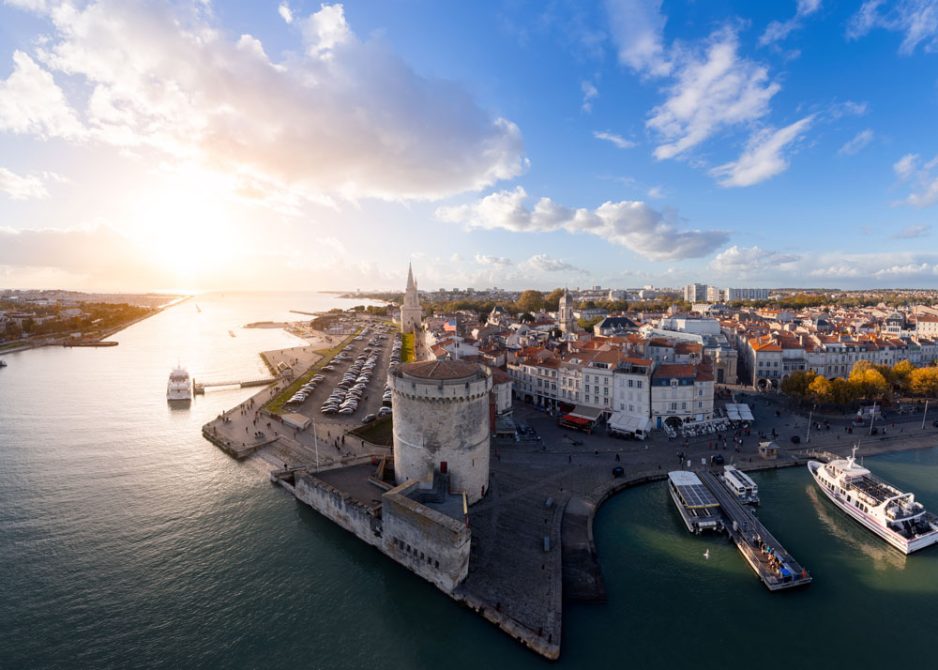 vue aerienne la rochelle