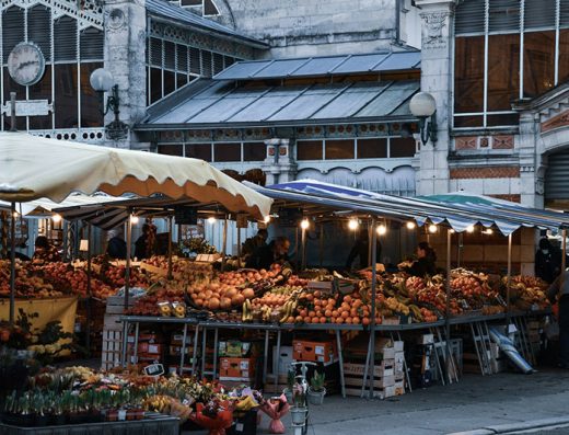 marché couvert de La Rochelle