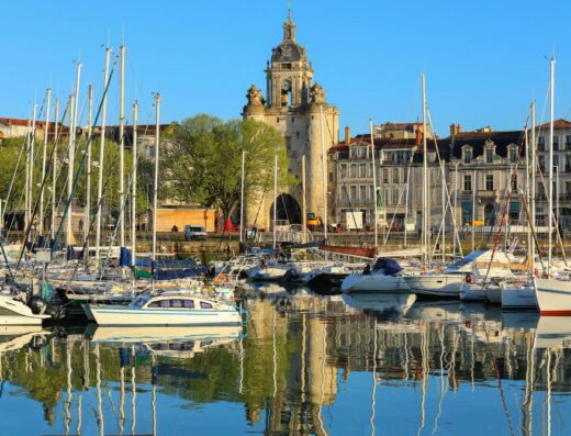 Vieux-port de La Rochelle et Grosse Horloge