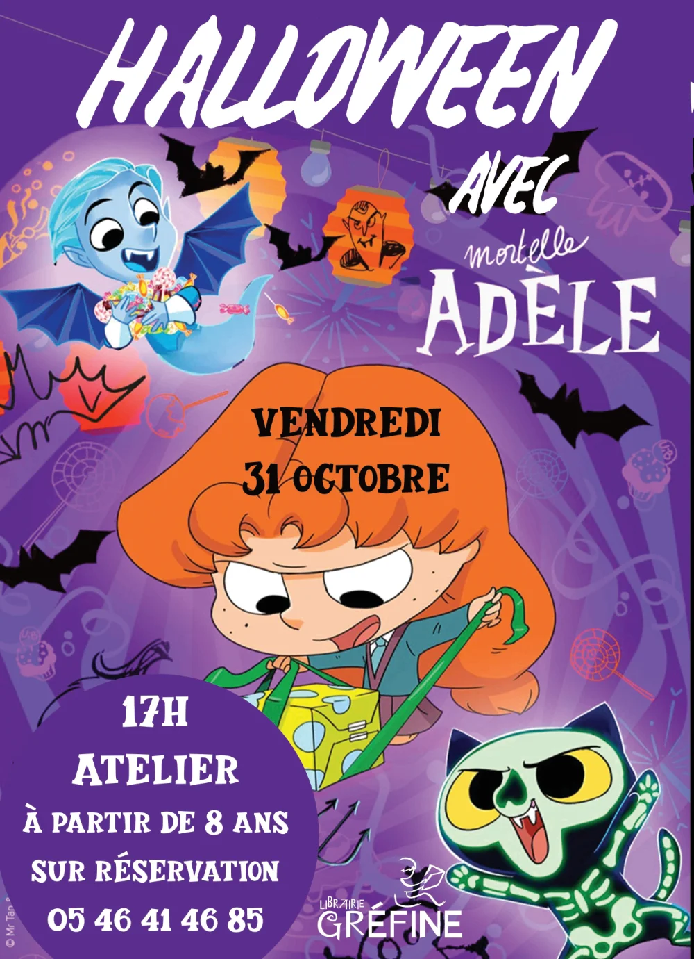 Halloween avec Mortelle Adèle