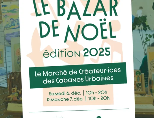 bazar de Noël aux Cabanes Urbaines