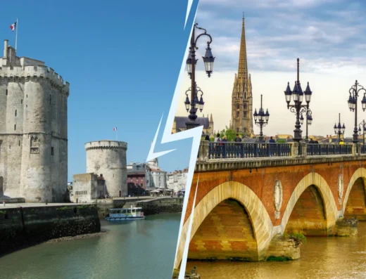 climat La Rochelle vs Bordeaux