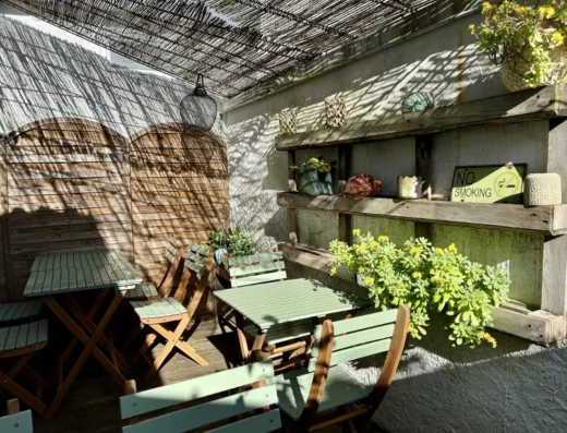 Terrasse du restaurant Moly