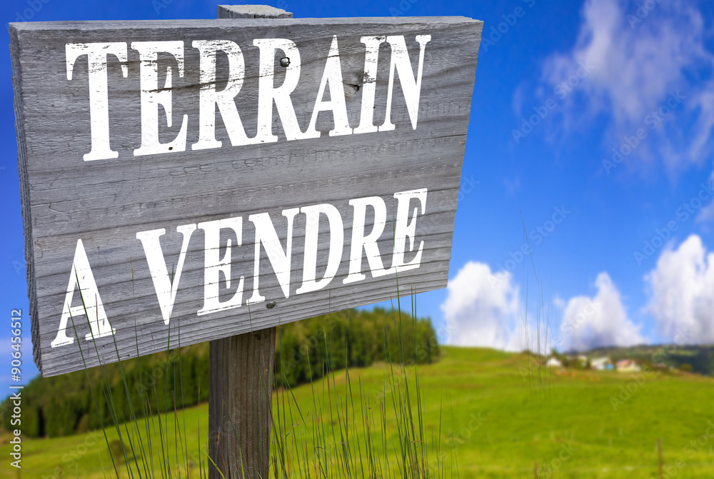 TERRAIN CONSTRUCTIBLE 882 M2 – SAINTE SOULLE — photo 1/4