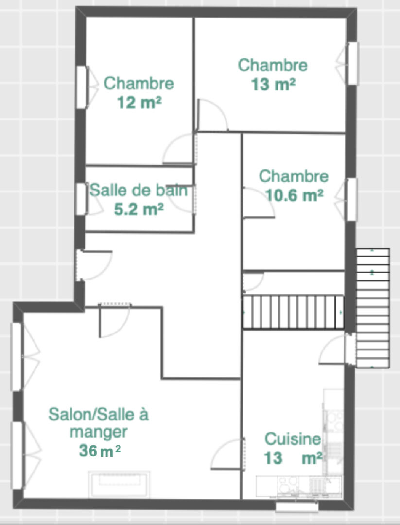 Maison 4 pièces de 100 m2 à La Tremblade / Ronce les bains — photo 3/8