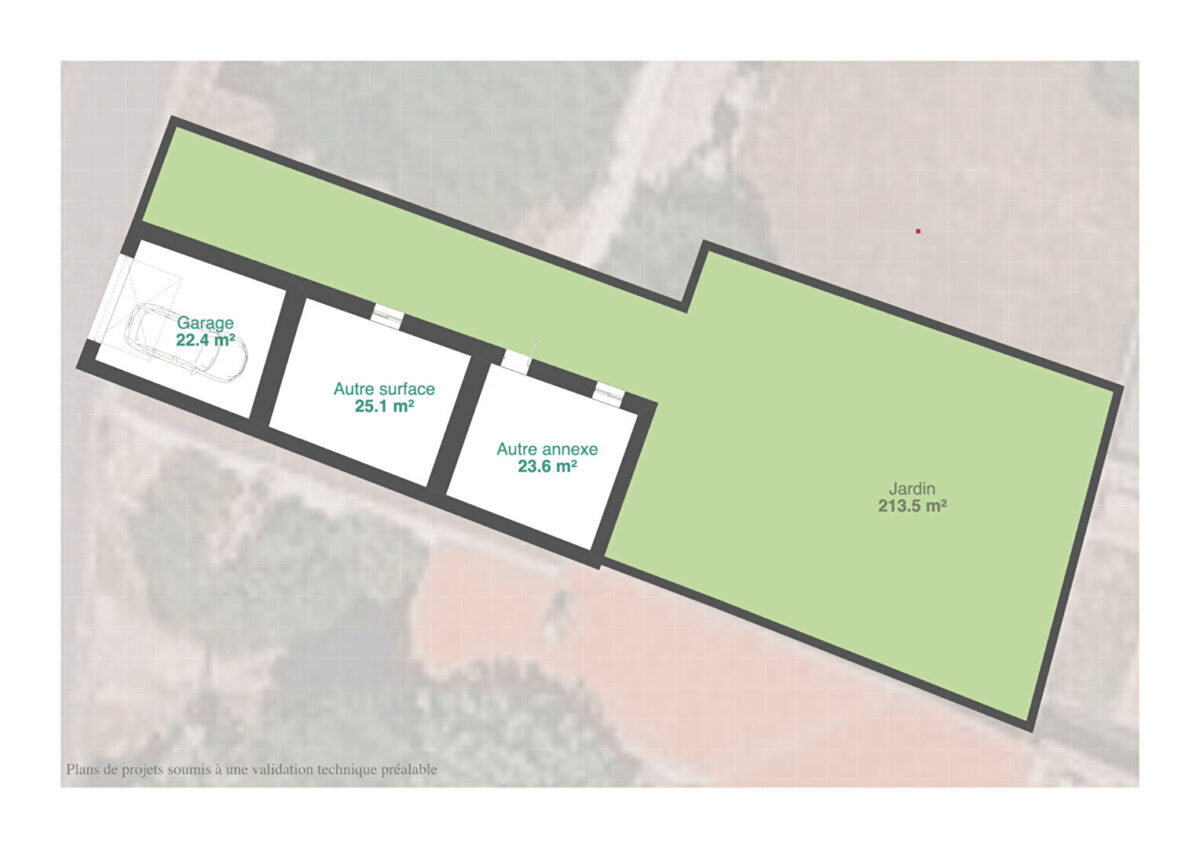 Maison a renover sur terrain de 330m2 — photo 5/5