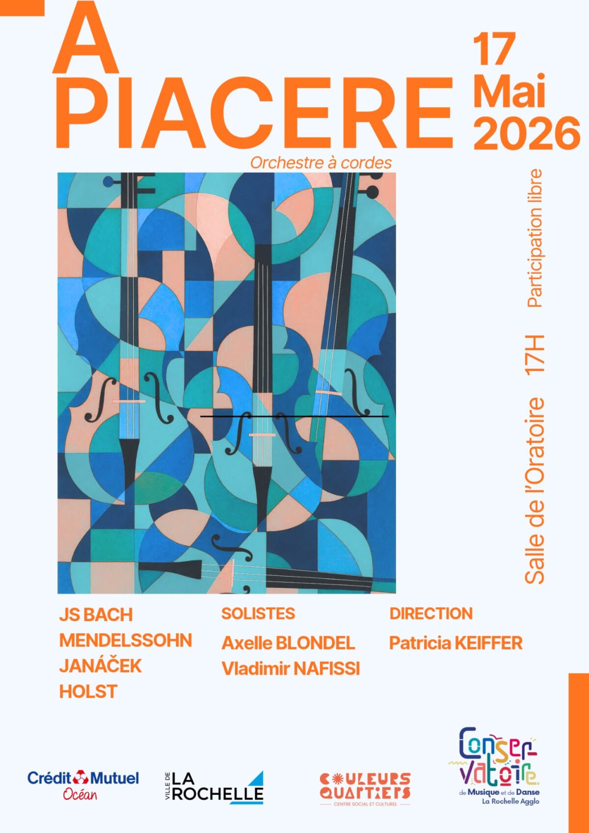 Concert – A Piacere – Orchestre à cordes