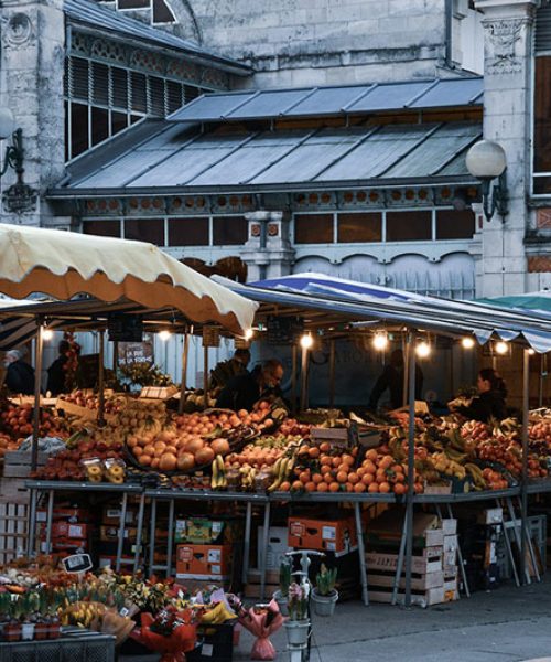 marché couvert de La Rochelle