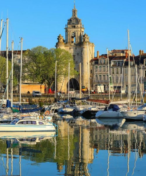 Vieux-port de La Rochelle et Grosse Horloge