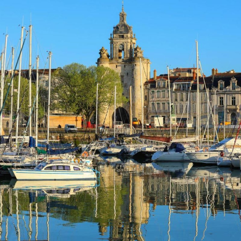 Vieux-port de La Rochelle et Grosse Horloge